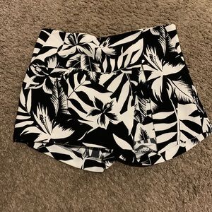 Express patterned shorts